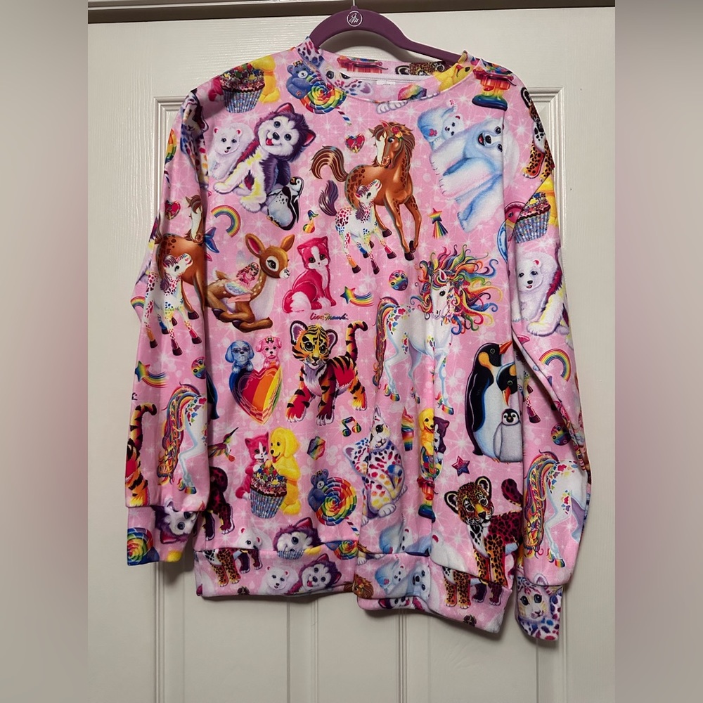 Lisa Frank sweatshirt